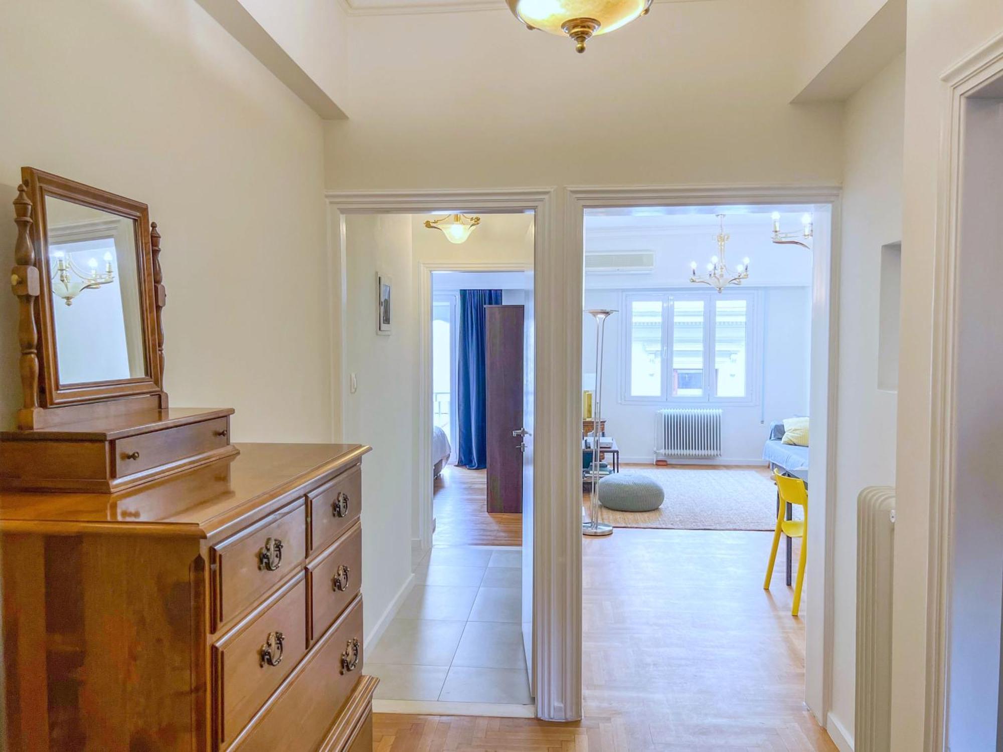 Family Two Bedroom Apartment Benaki Atenas Exterior foto